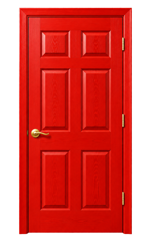 Porta vermelha